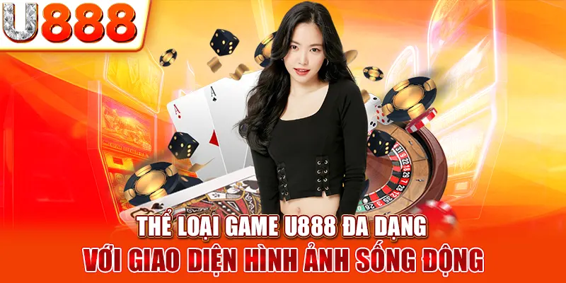 Thể loại game U888 đa dạng với giao diện hình ảnh sống động